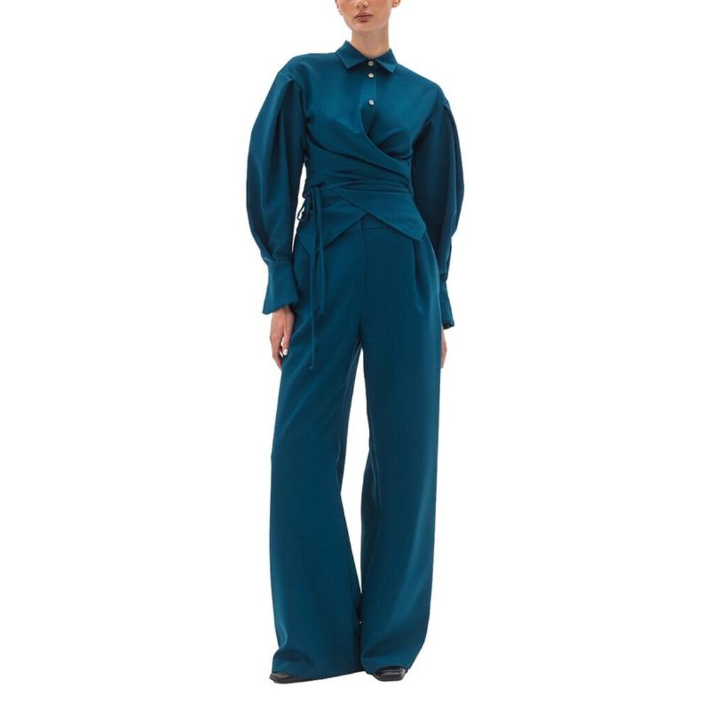 Bgl Womens  2Pc Blouse & Pant Set